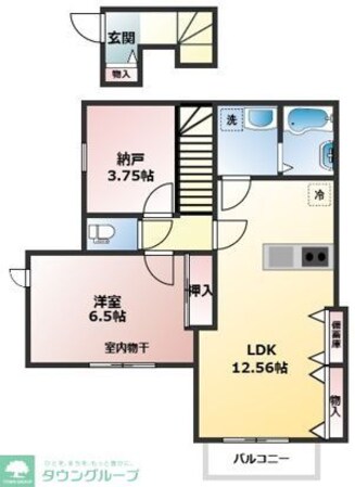 アーバンスクエア東大泉の物件間取画像
